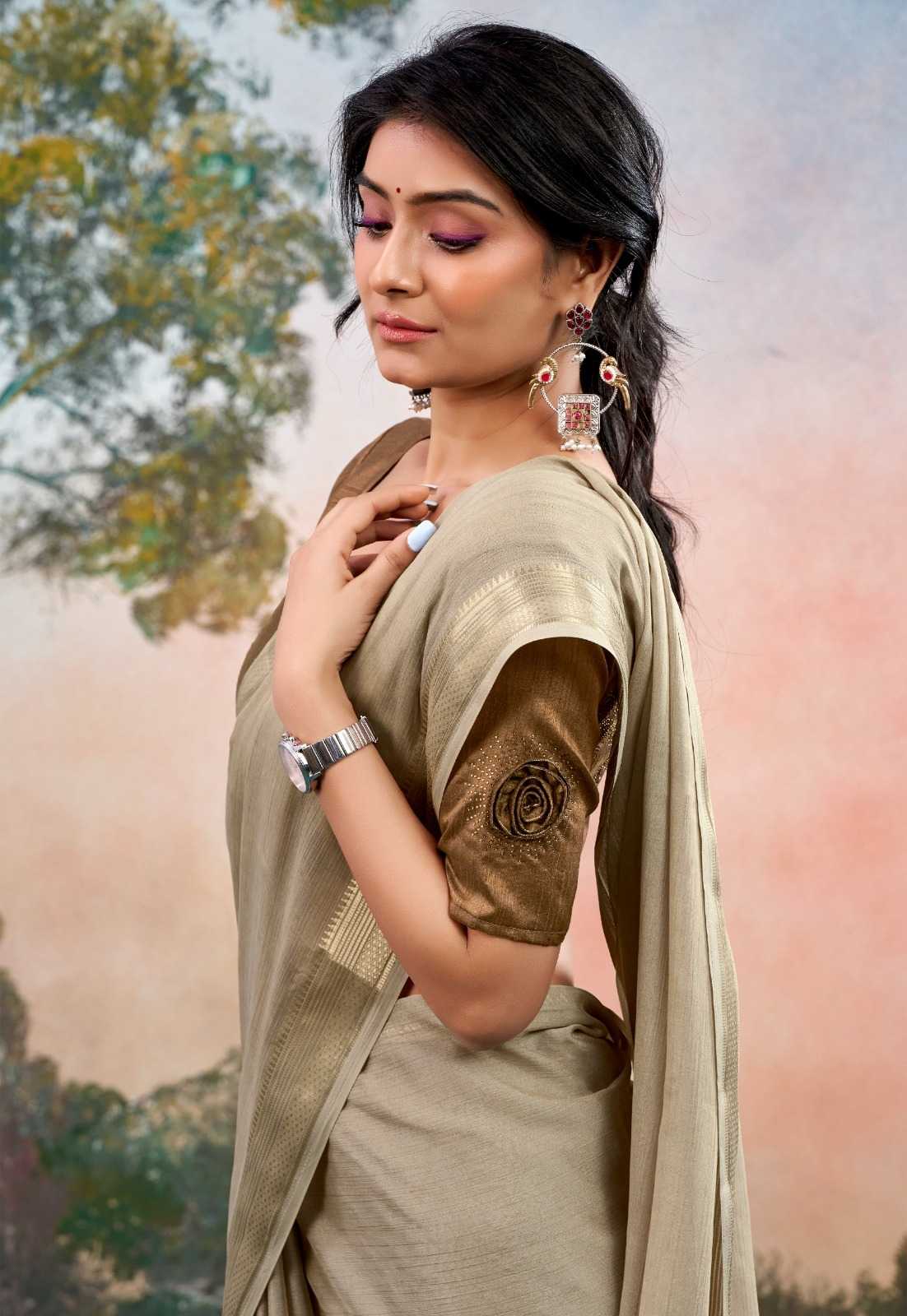 YNF Wholesale Chinon Designer Sarees KESH514 JANKI | Surat Manufacturer