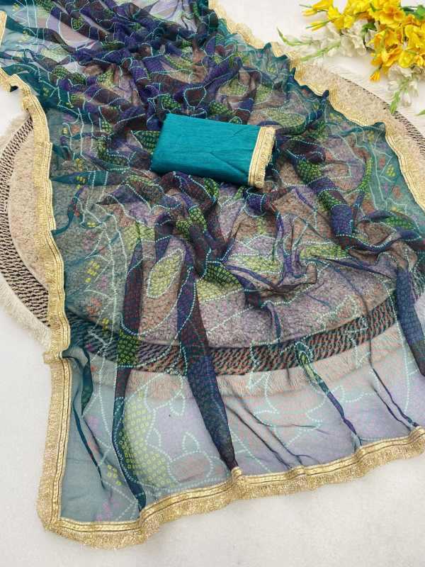 YNF Wholesale Chiffon Printed Sarees  | Surat Manufacturer