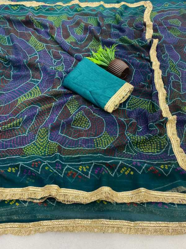 YNF Wholesale Chiffon Printed Sarees  | Surat Manufacturer