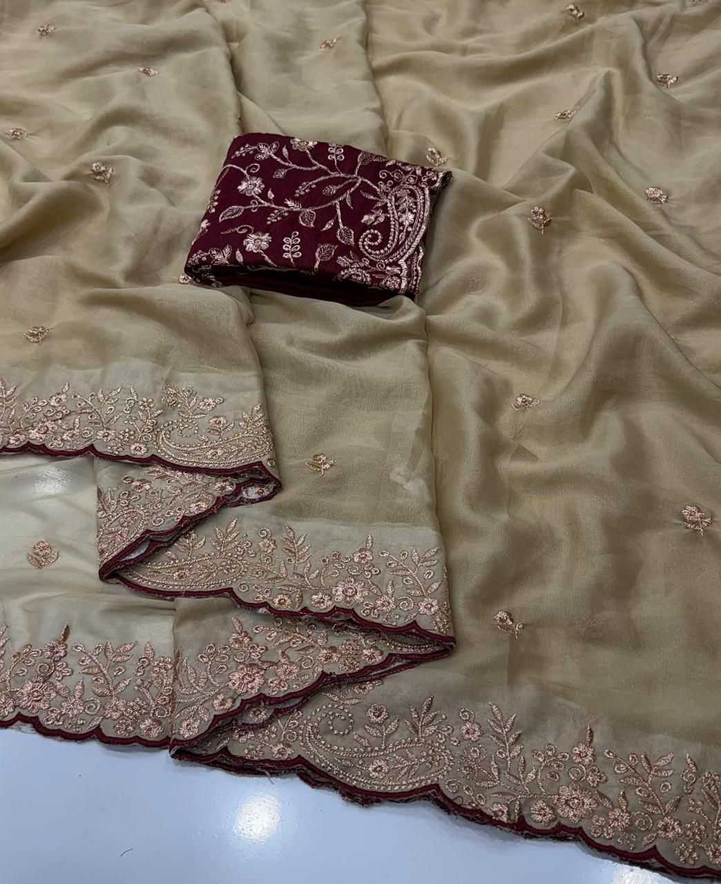YNF Wholesale Georgette Fancy Sarees KESH514 KERI | Surat Manufacturer