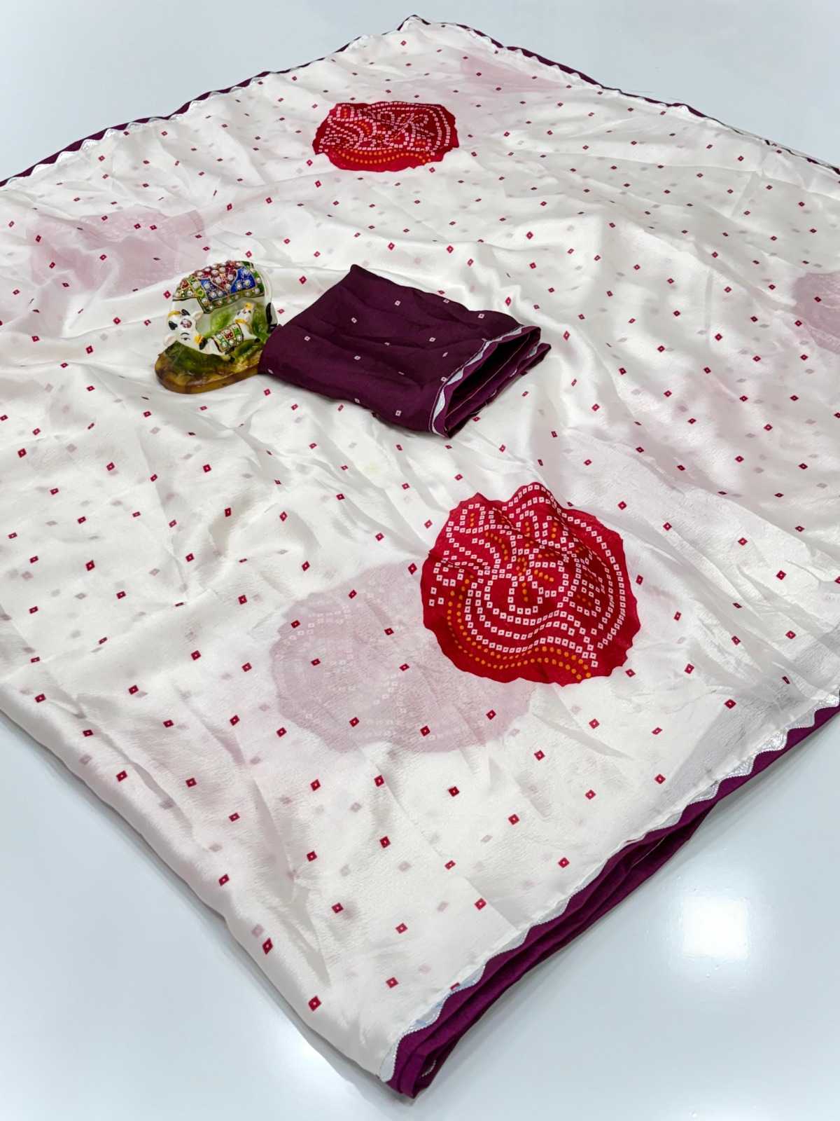 YNF Wholesale Chinon Designer Sarees  | Surat Manufacturer
