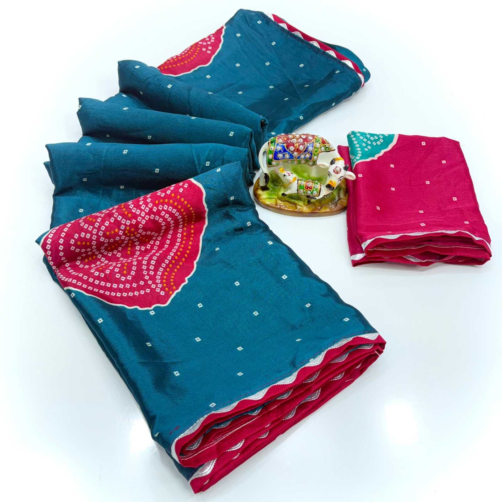 YNF Wholesale Chinon Designer Sarees  | Surat Manufacturer