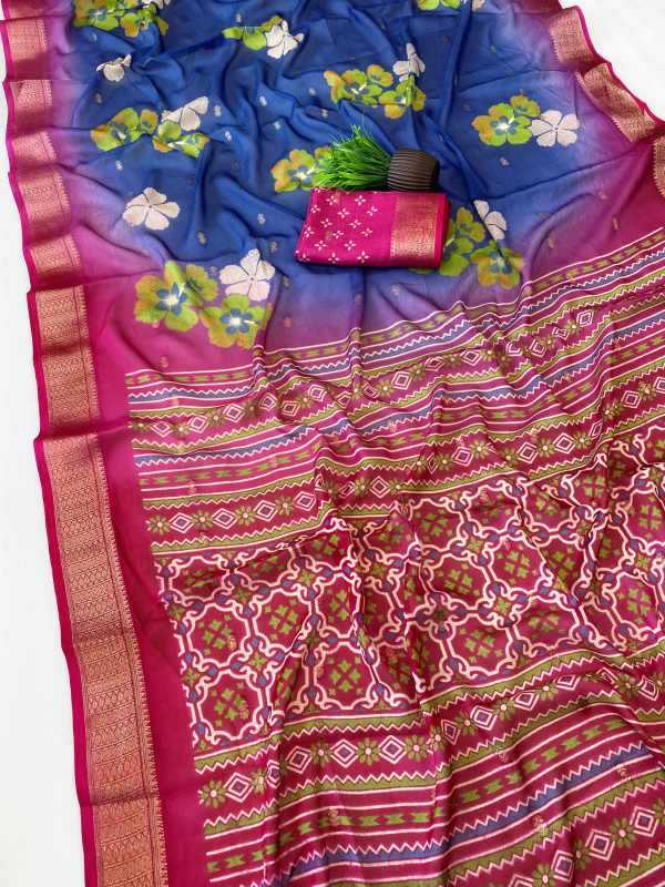 YNF Wholesale Crepe Designer Sarees  | Surat Manufacturer