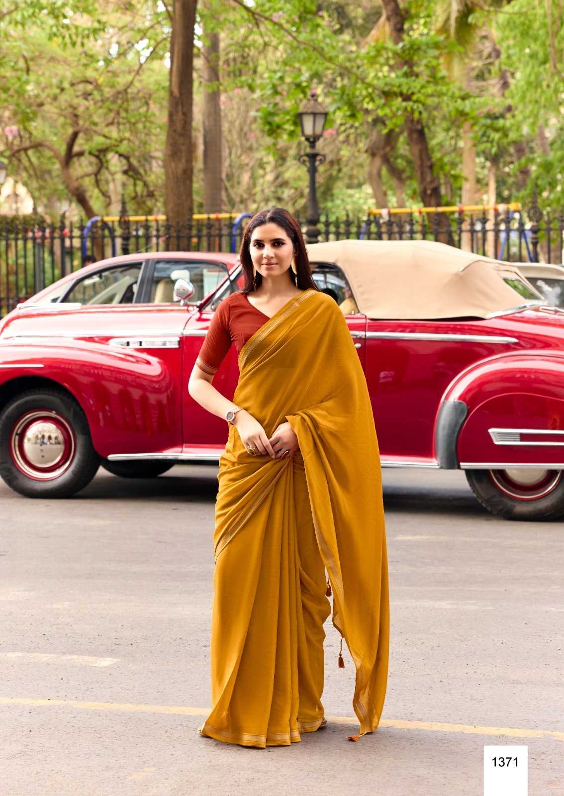 YNF Wholesale Cotton Jacquard Saree  | Surat Manufacturer