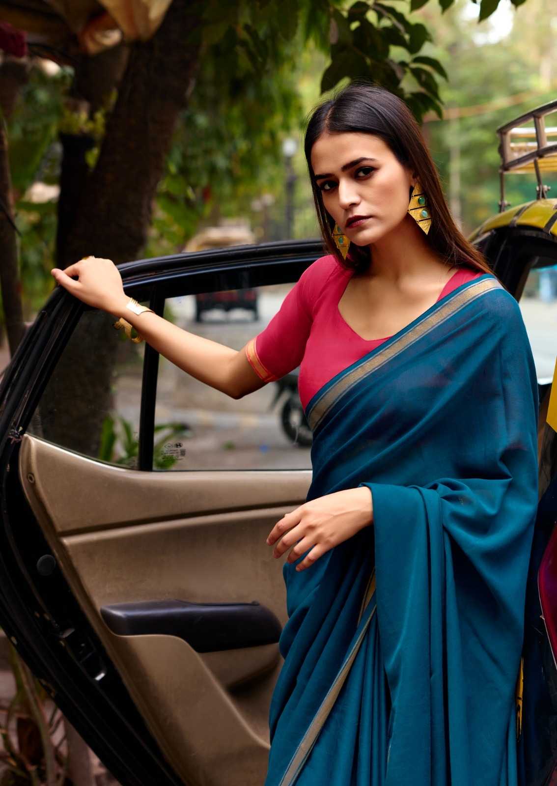 YNF Wholesale Cotton Jacquard Saree  | Surat Manufacturer