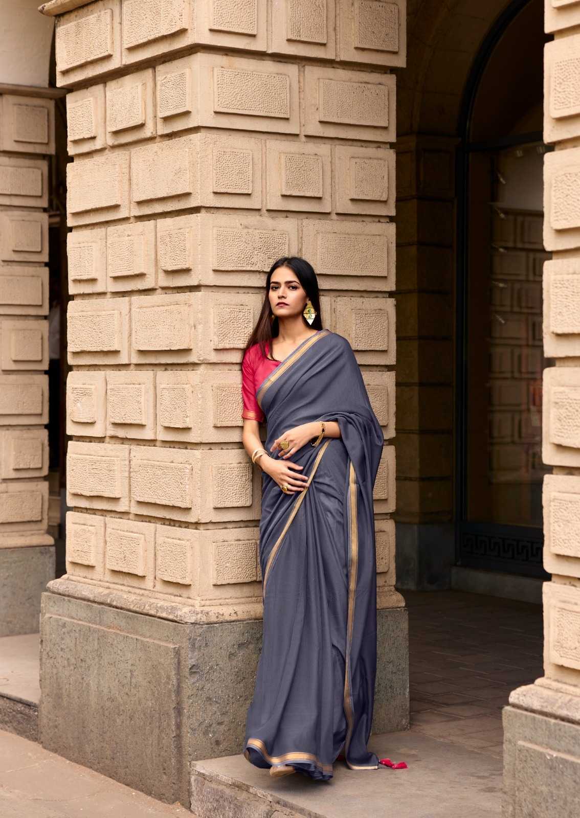 YNF Wholesale Cotton Jacquard Saree  | Surat Manufacturer