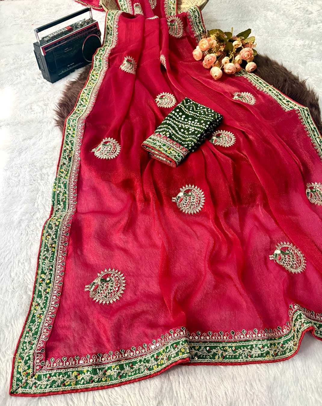 YNF Wholesale Chiffon Designer Sarees  | Surat Manufacturer
