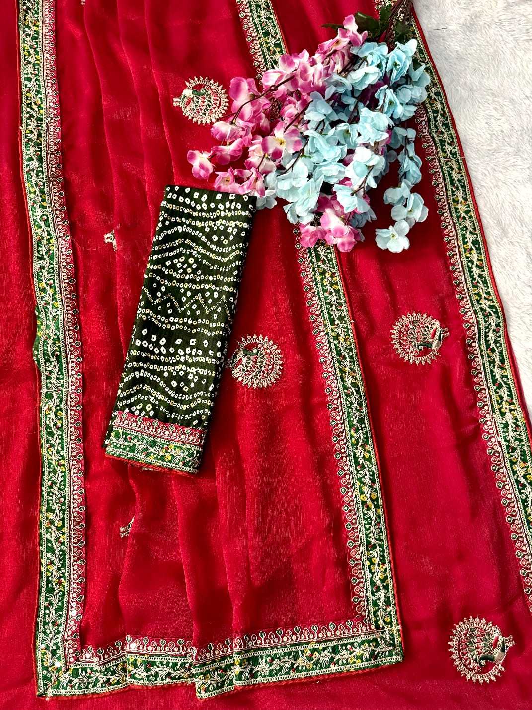 YNF Wholesale Chiffon Designer Sarees  | Surat Manufacturer