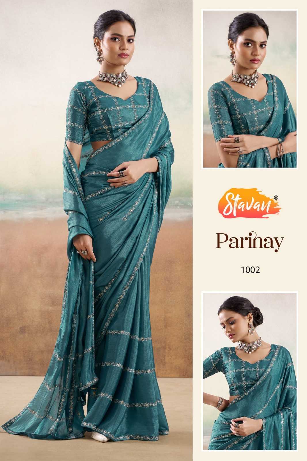 YNF Wholesale Fancy Fancy Sarees KESH514 PARINAY | Surat Manufacturer