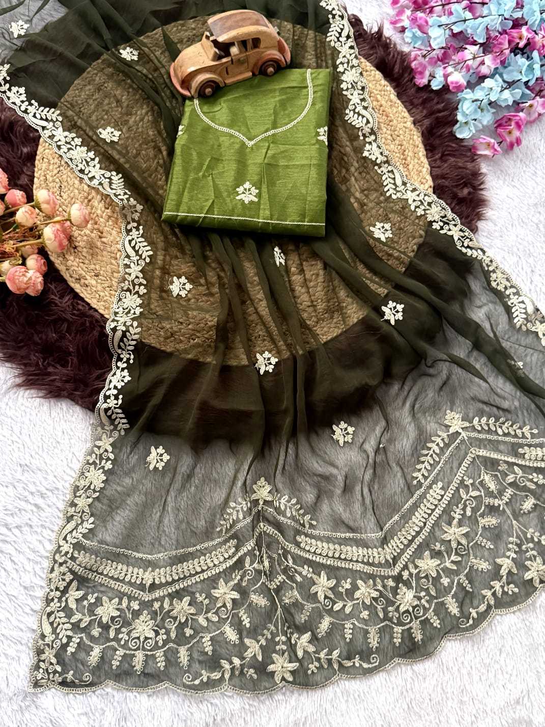 YNF Wholesale Chiffon Designer Sarees  | Surat Manufacturer