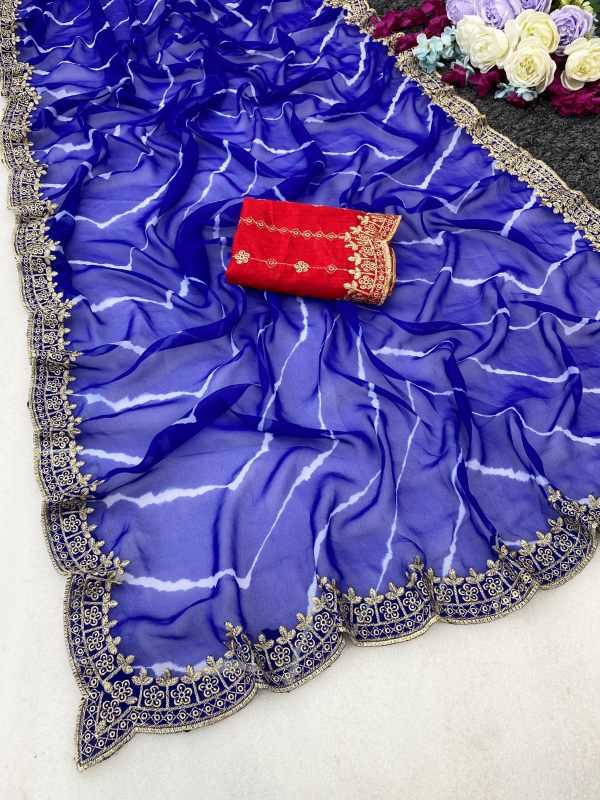 YNF Wholesale Georgette Printed Sarees KESH514 Prisha | Surat Manufacturer
