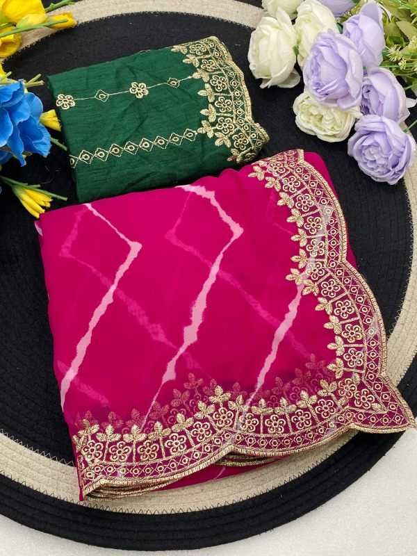 YNF Wholesale Georgette Printed Sarees KESH514 Prisha | Surat Manufacturer