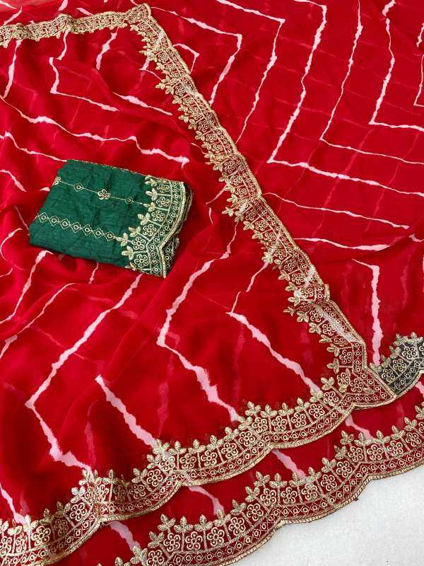 YNF Wholesale Georgette Printed Sarees  | Surat Manufacturer