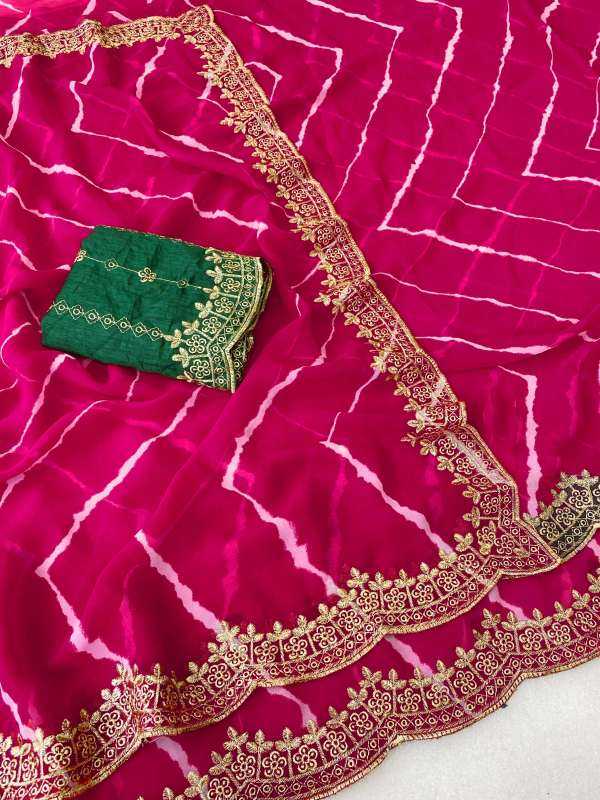 YNF Wholesale Georgette Printed Sarees  | Surat Manufacturer