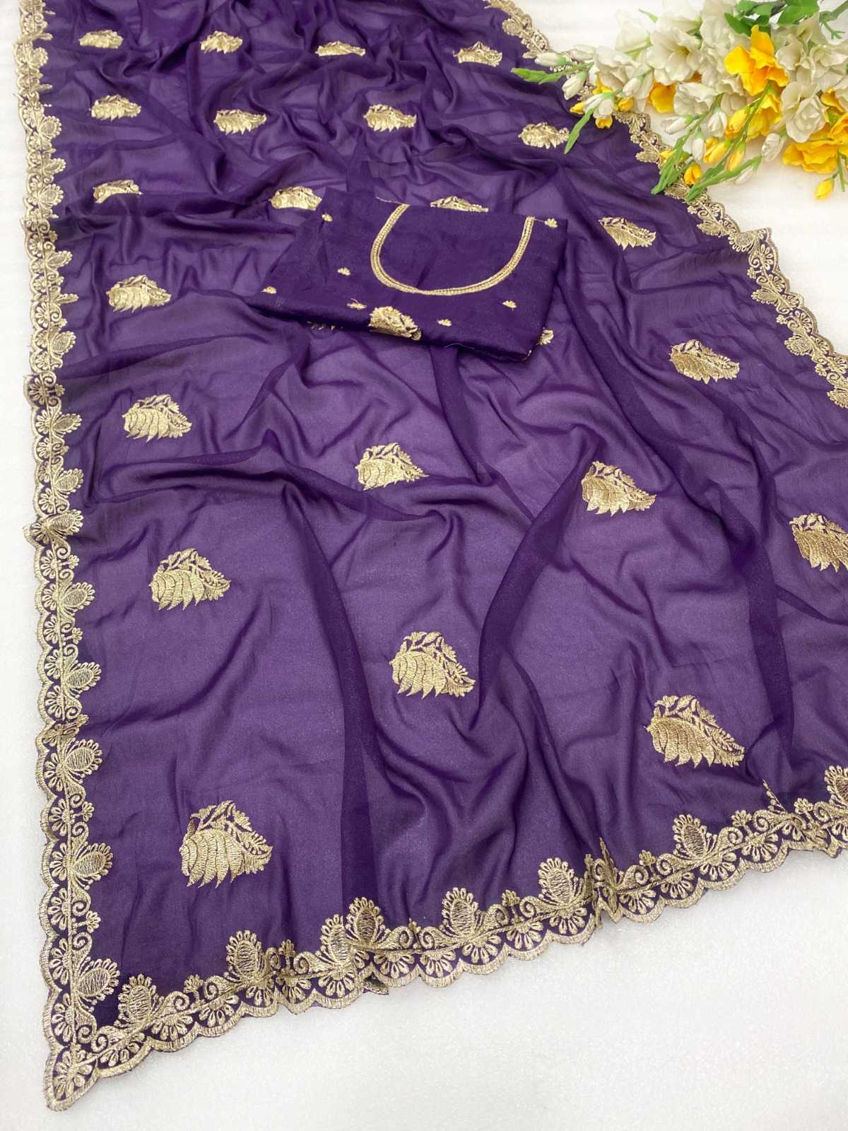 YNF Wholesale Georgette Georgette Sarees  | Surat Manufacturer