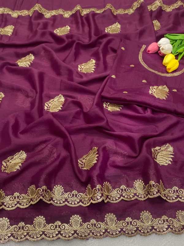 YNF Wholesale Georgette Georgette Sarees  | Surat Manufacturer
