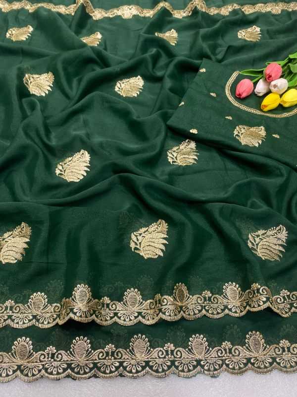 YNF Wholesale Georgette Georgette Sarees  | Surat Manufacturer