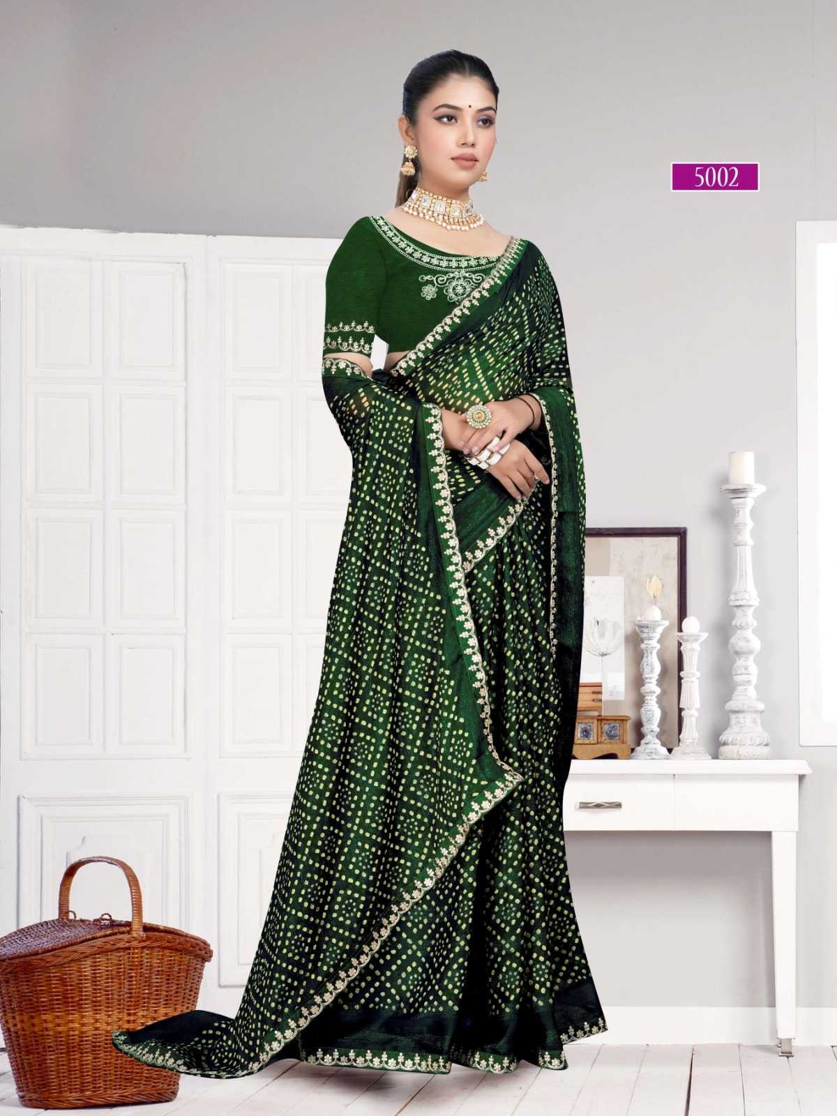 YNF Wholesale Georgette Printed Sarees  | Surat Manufacturer