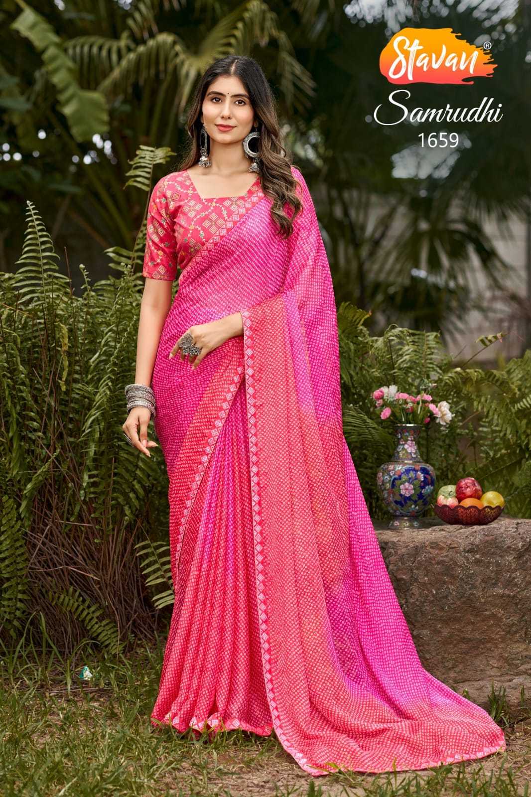 YNF Wholesale Fancy Printed Sarees  | Surat Manufacturer