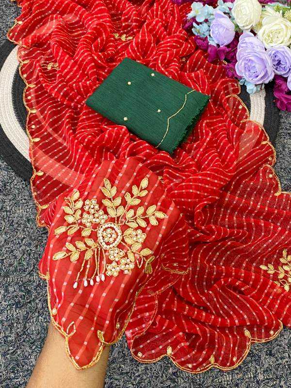 YNF Wholesale Georgette Printed Sarees KESH514 Sanjna | Surat Manufacturer