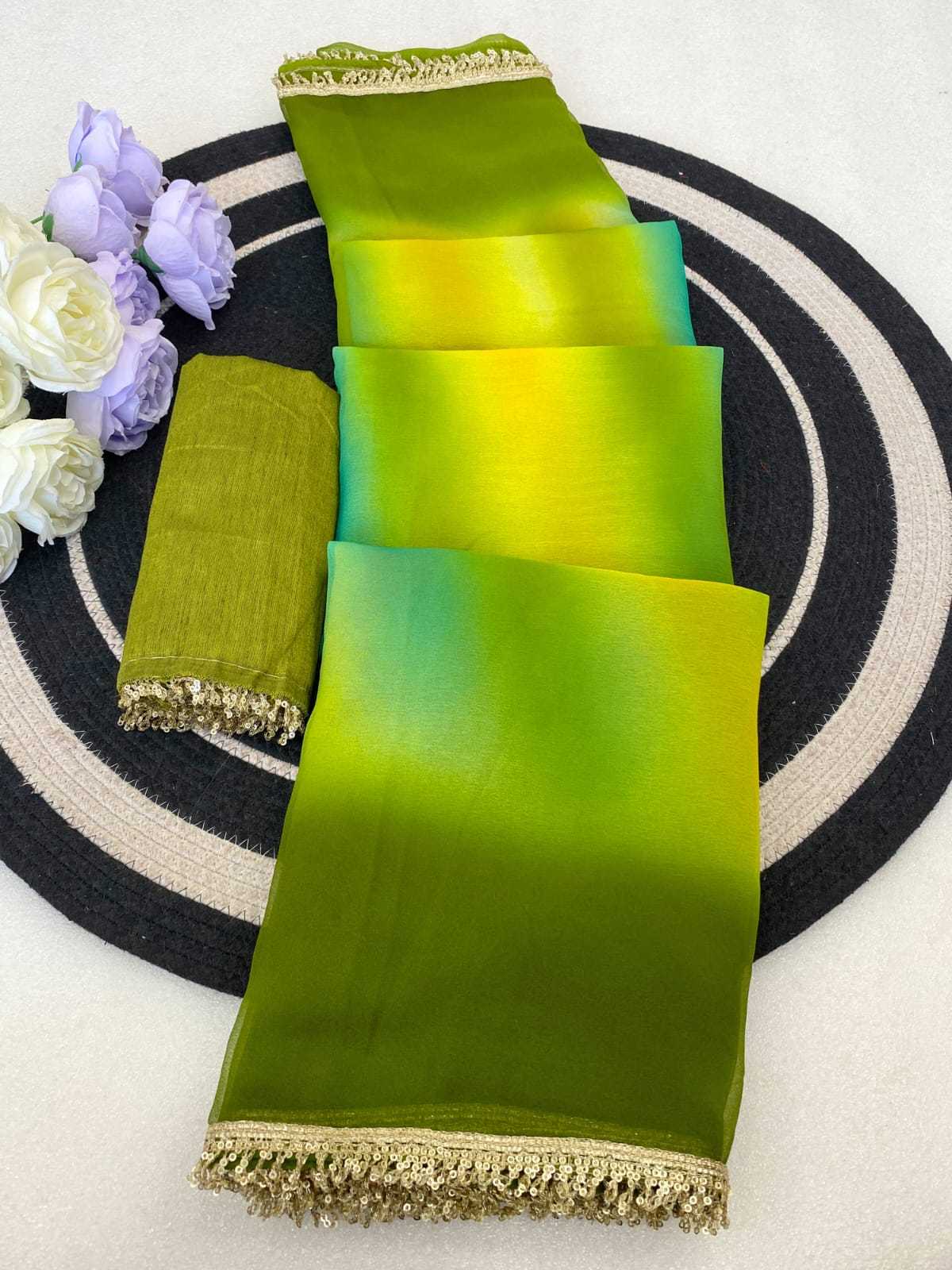 YNF Wholesale Chiffon Printed Sarees  | Surat Manufacturer