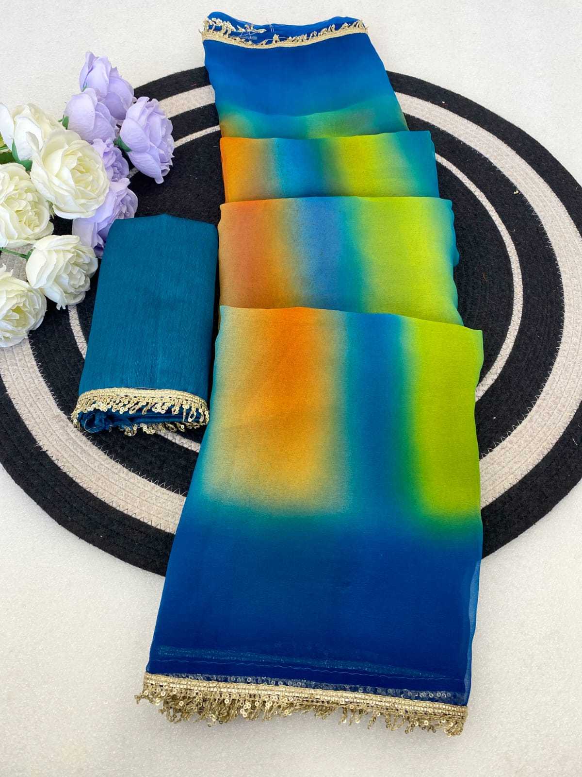 YNF Wholesale Chiffon Printed Sarees  | Surat Manufacturer
