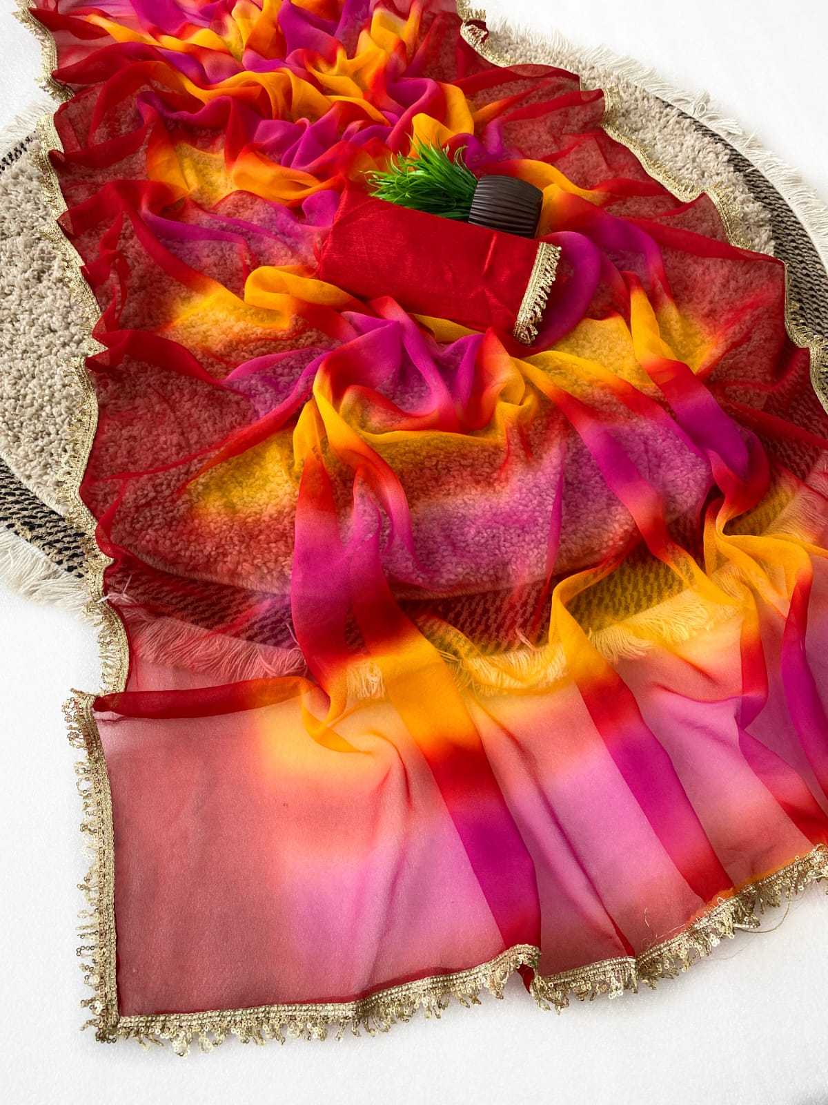 YNF Wholesale Chiffon Printed Sarees  | Surat Manufacturer