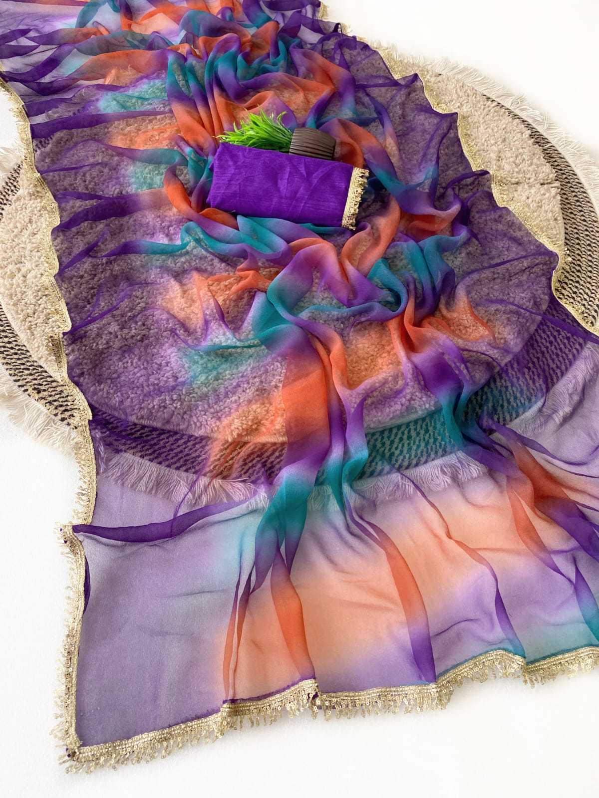 YNF Wholesale Chiffon Printed Sarees  | Surat Manufacturer