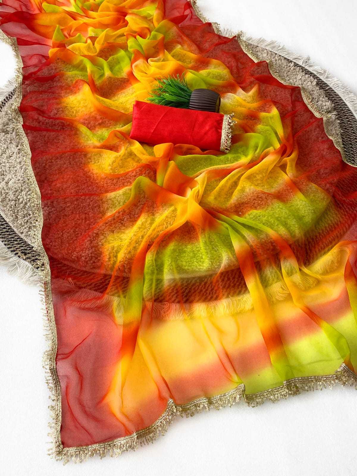 YNF Wholesale Chiffon Printed Sarees  | Surat Manufacturer