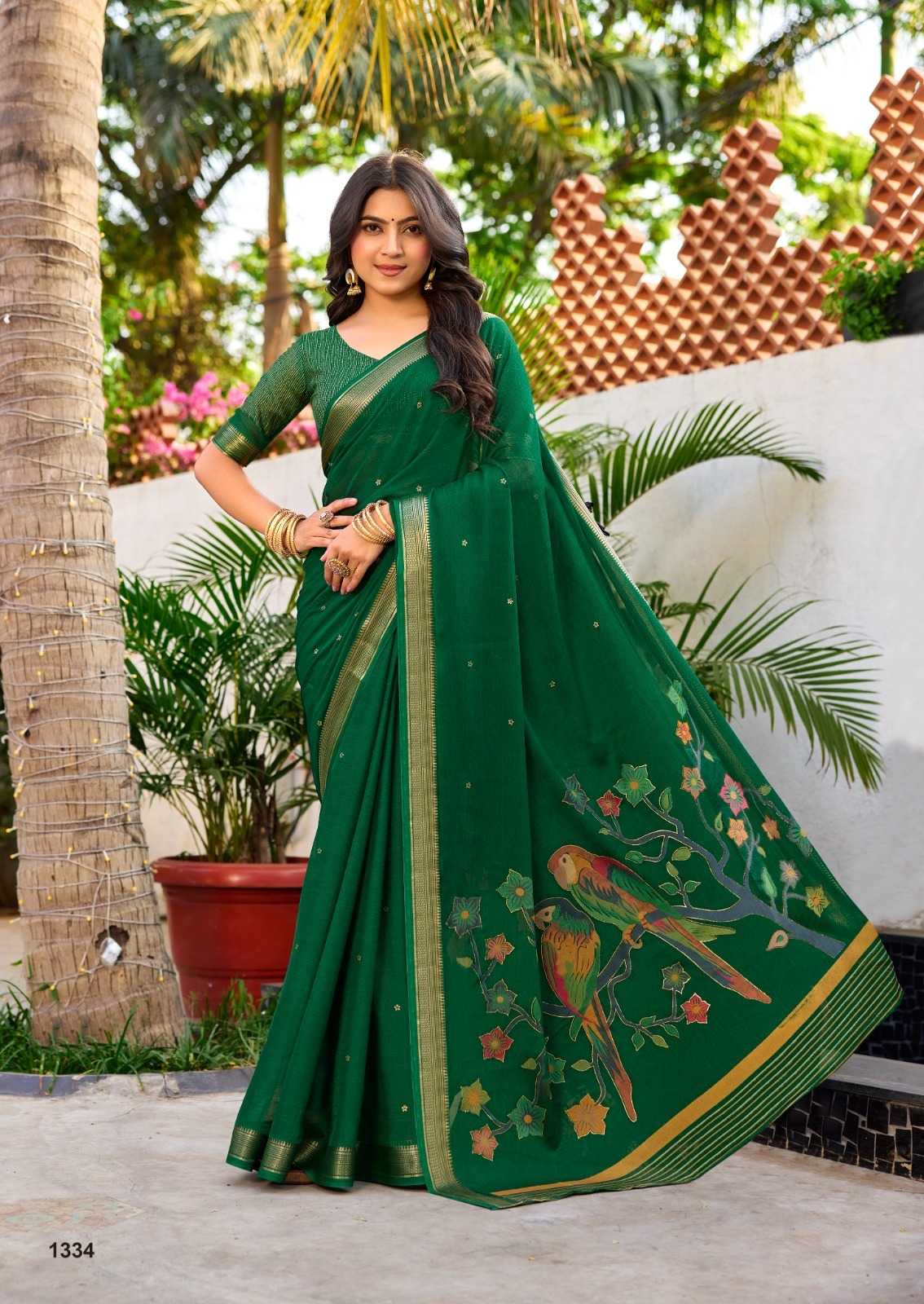 YNF Wholesale Viscose Butta Sarees KESH514 SENARA | Surat Manufacturer