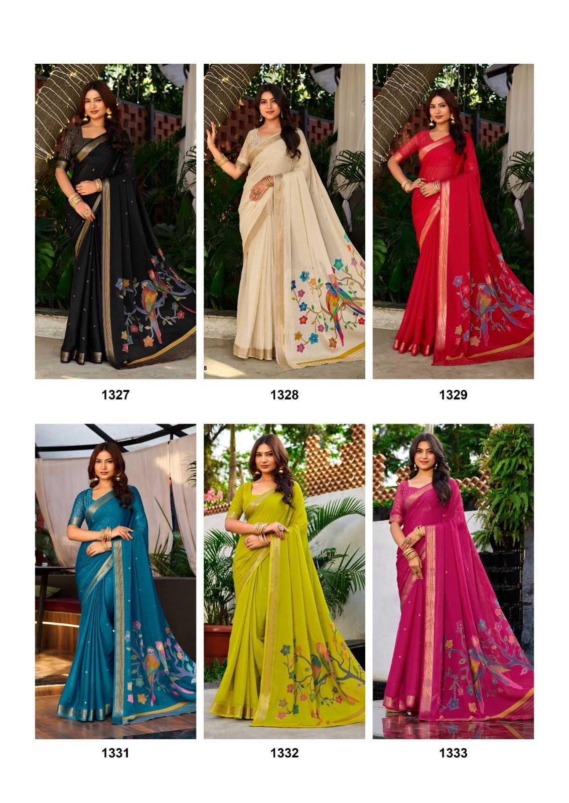 YNF Wholesale Viscose Butta Sarees KESH514 SENARA | Surat Manufacturer
