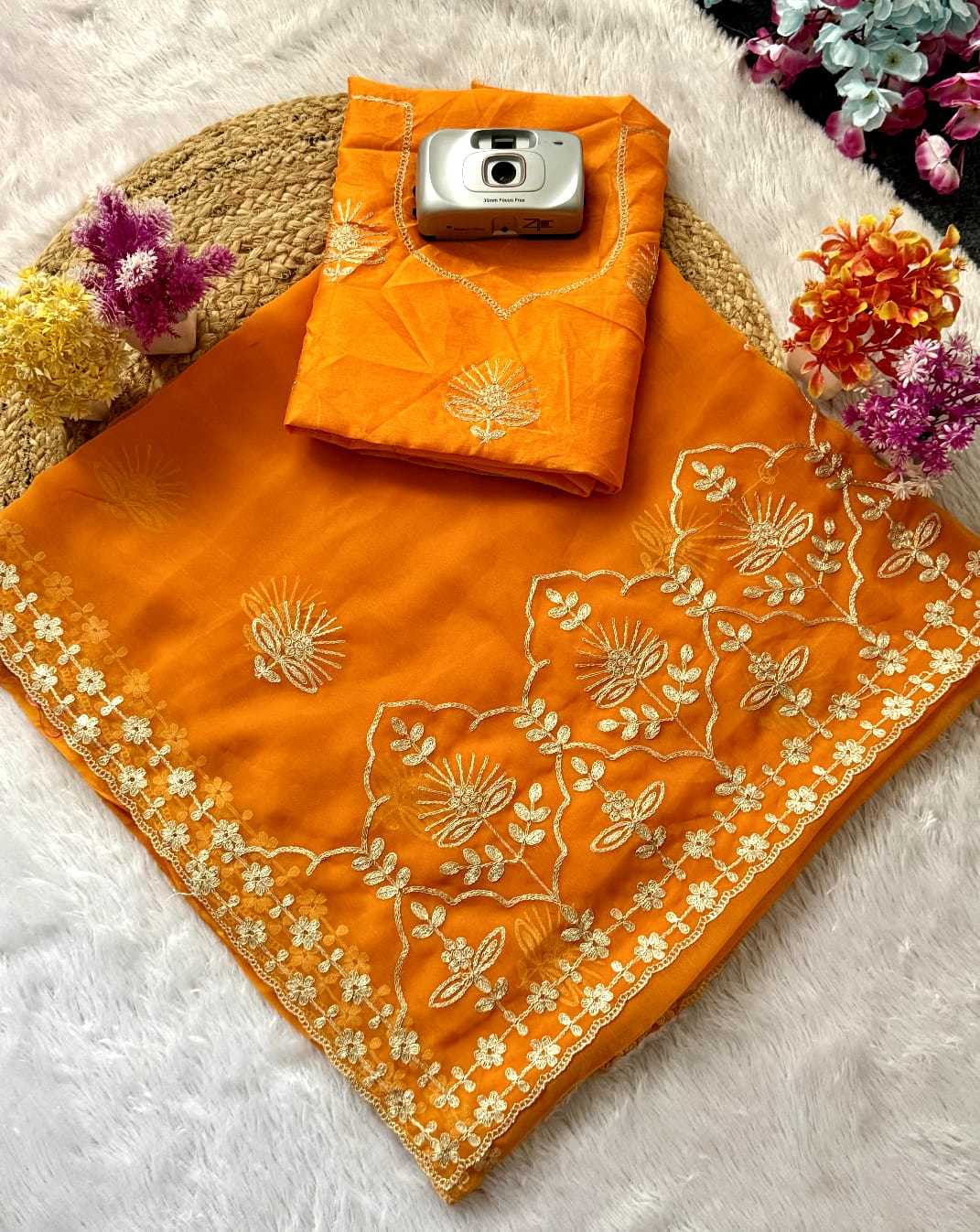 YNF Wholesale Chiffon Designer Sarees  | Surat Manufacturer