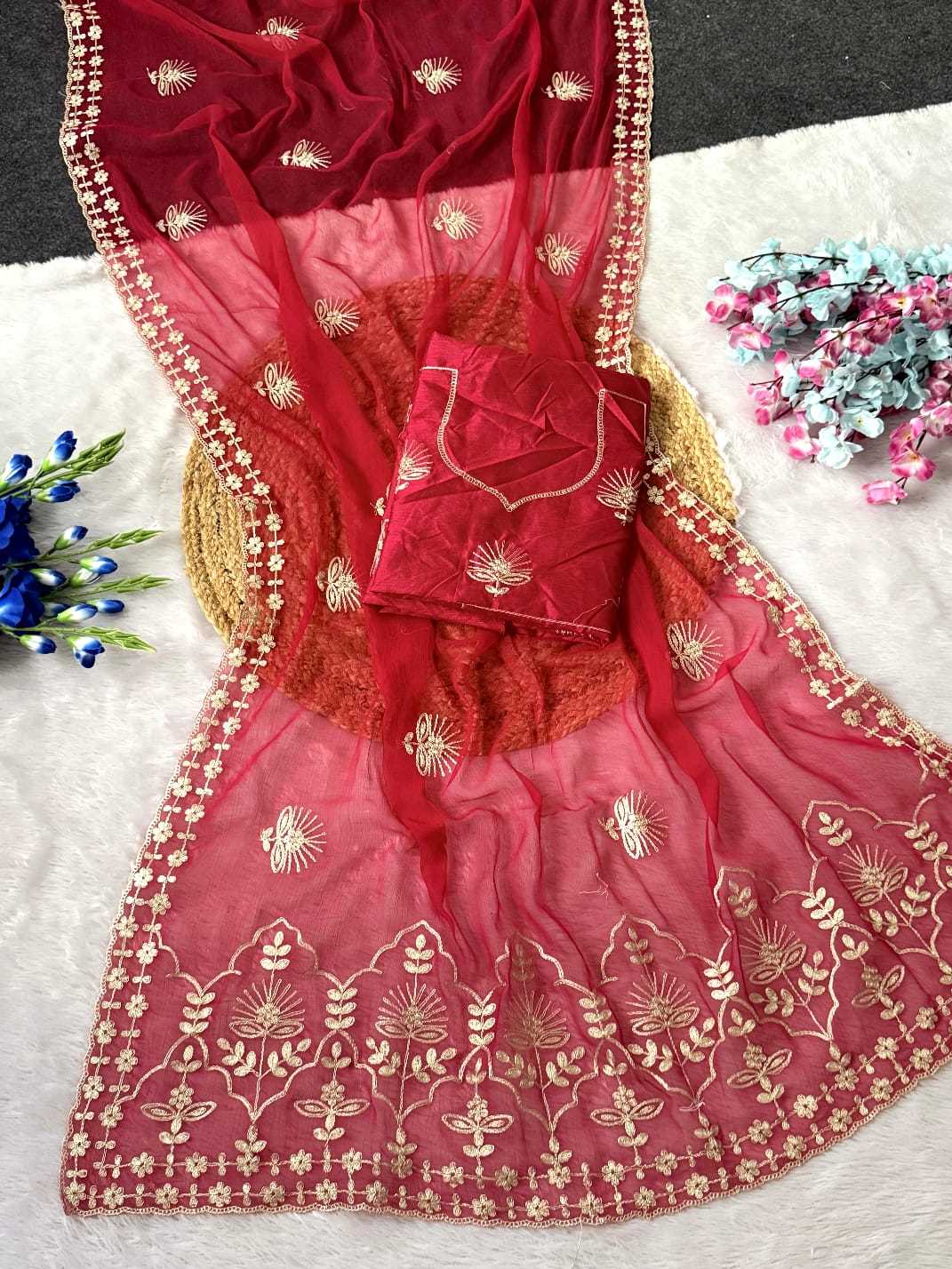 YNF Wholesale Chiffon Designer Sarees  | Surat Manufacturer