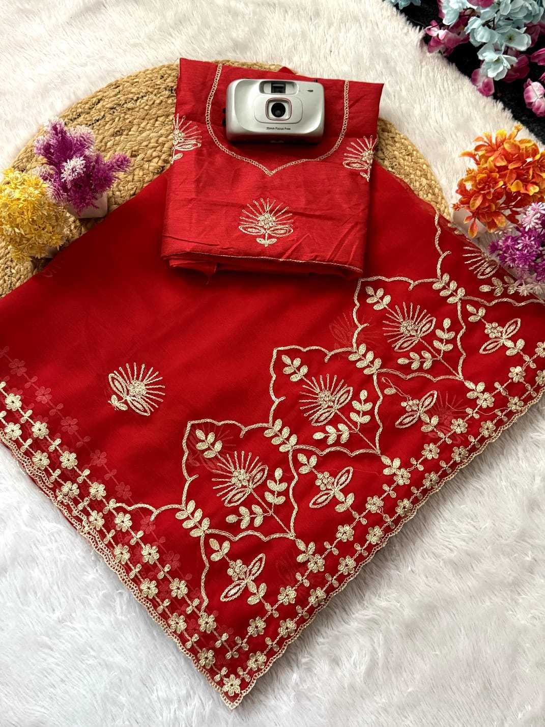 YNF Wholesale Chiffon Designer Sarees  | Surat Manufacturer
