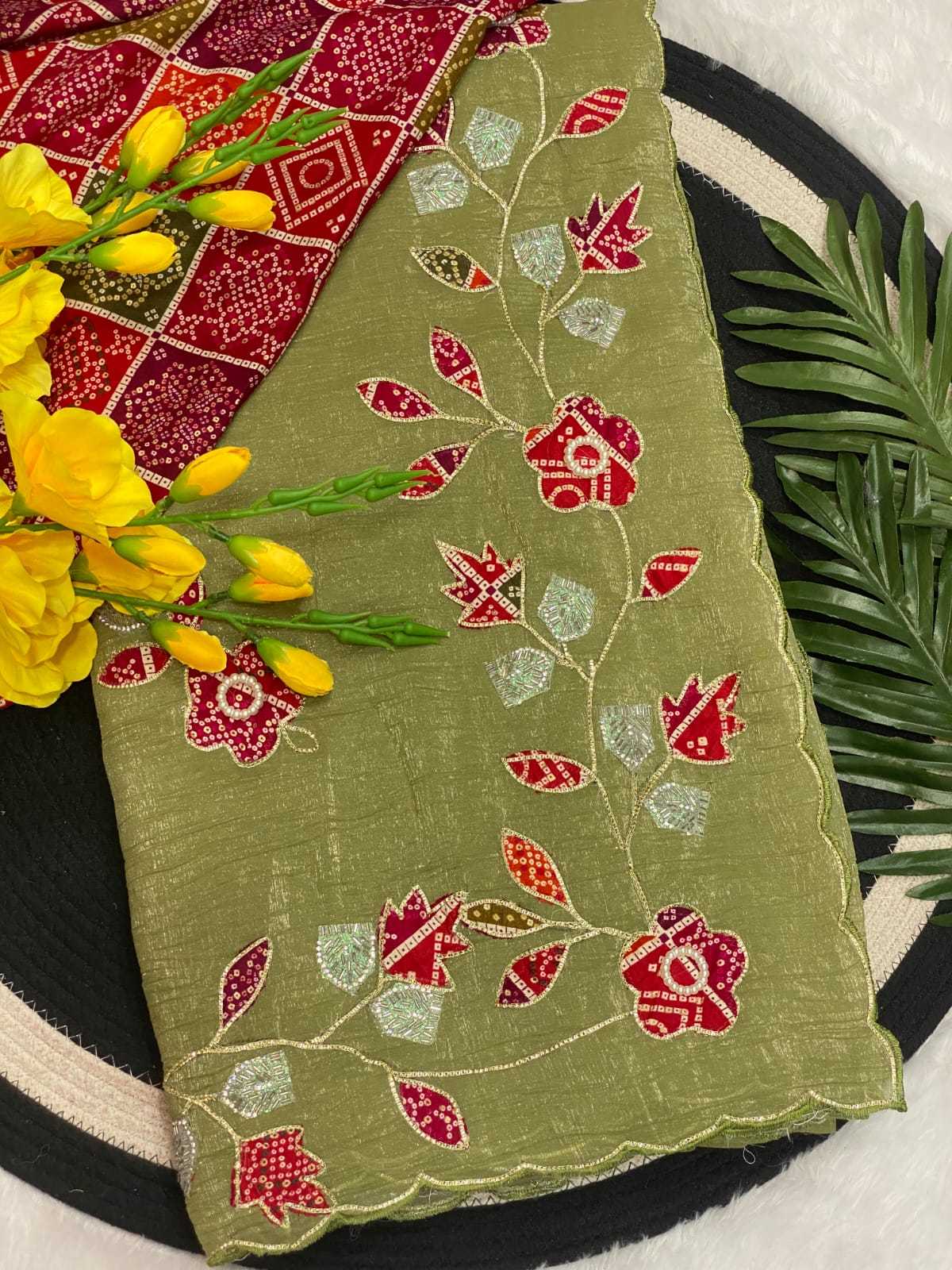 YNF Wholesale Crunchi Designer Sarees  | Surat Manufacturer