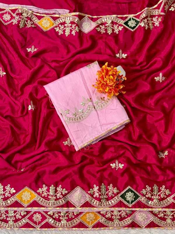 YNF Wholesale Chinon Designer Sarees  | Surat Manufacturer