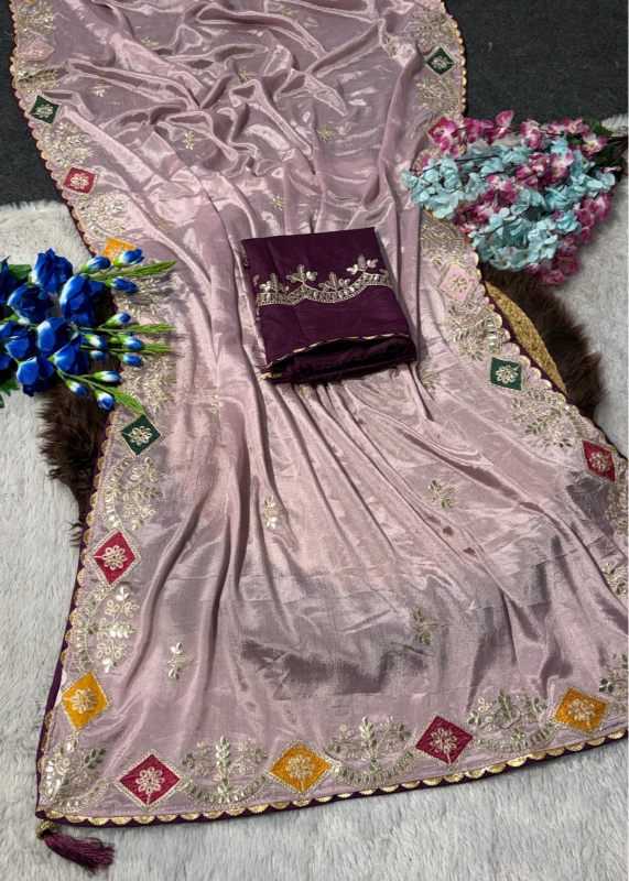 YNF Wholesale Chinon Designer Sarees  | Surat Manufacturer