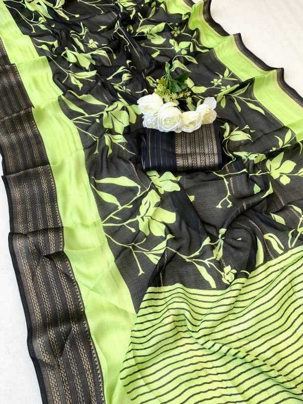 YNF Wholesale Soft Cotton Jacquard Saree  | Surat Manufacturer