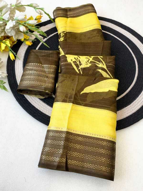 YNF Wholesale Soft Cotton Jacquard Saree  | Surat Manufacturer