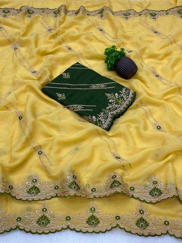 YNF Wholesale Georgette Designer Sarees KESH514 THAR | Surat Manufacturer