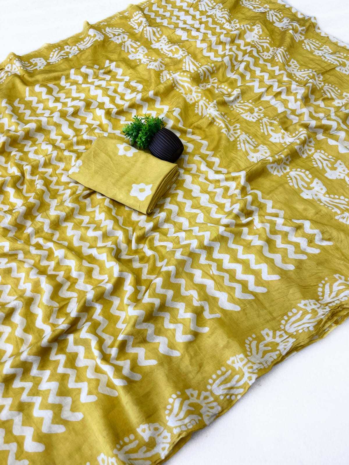 YNF Wholesale Pure Viscos Printed Sarees  | Surat Manufacturer