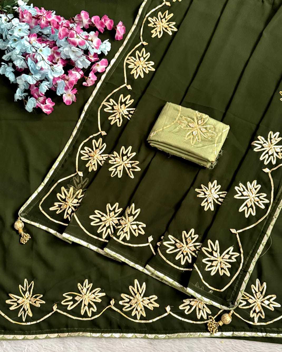 YNF Wholesale Georgette Georgette Sarees KESH514 Ver | Surat Manufacturer