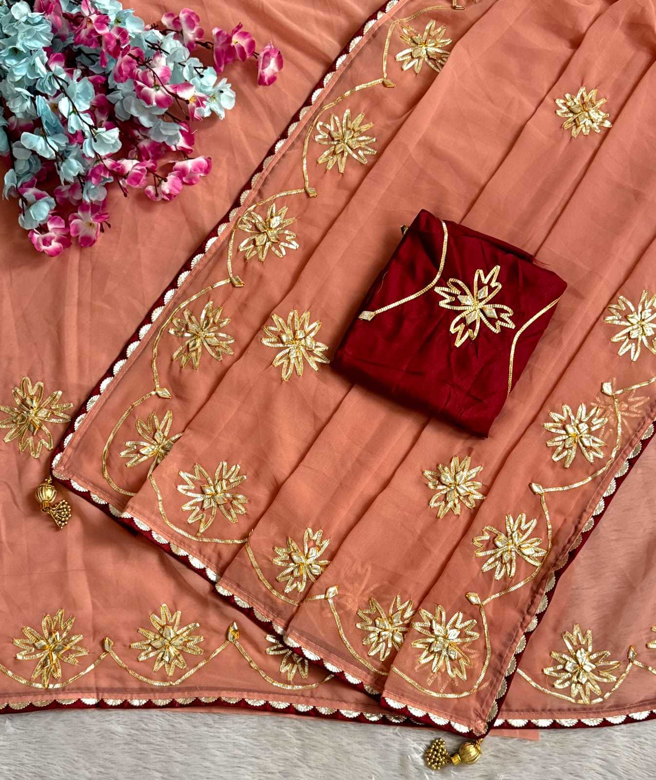 YNF Wholesale Georgette Georgette Sarees KESH514 Ver | Surat Manufacturer