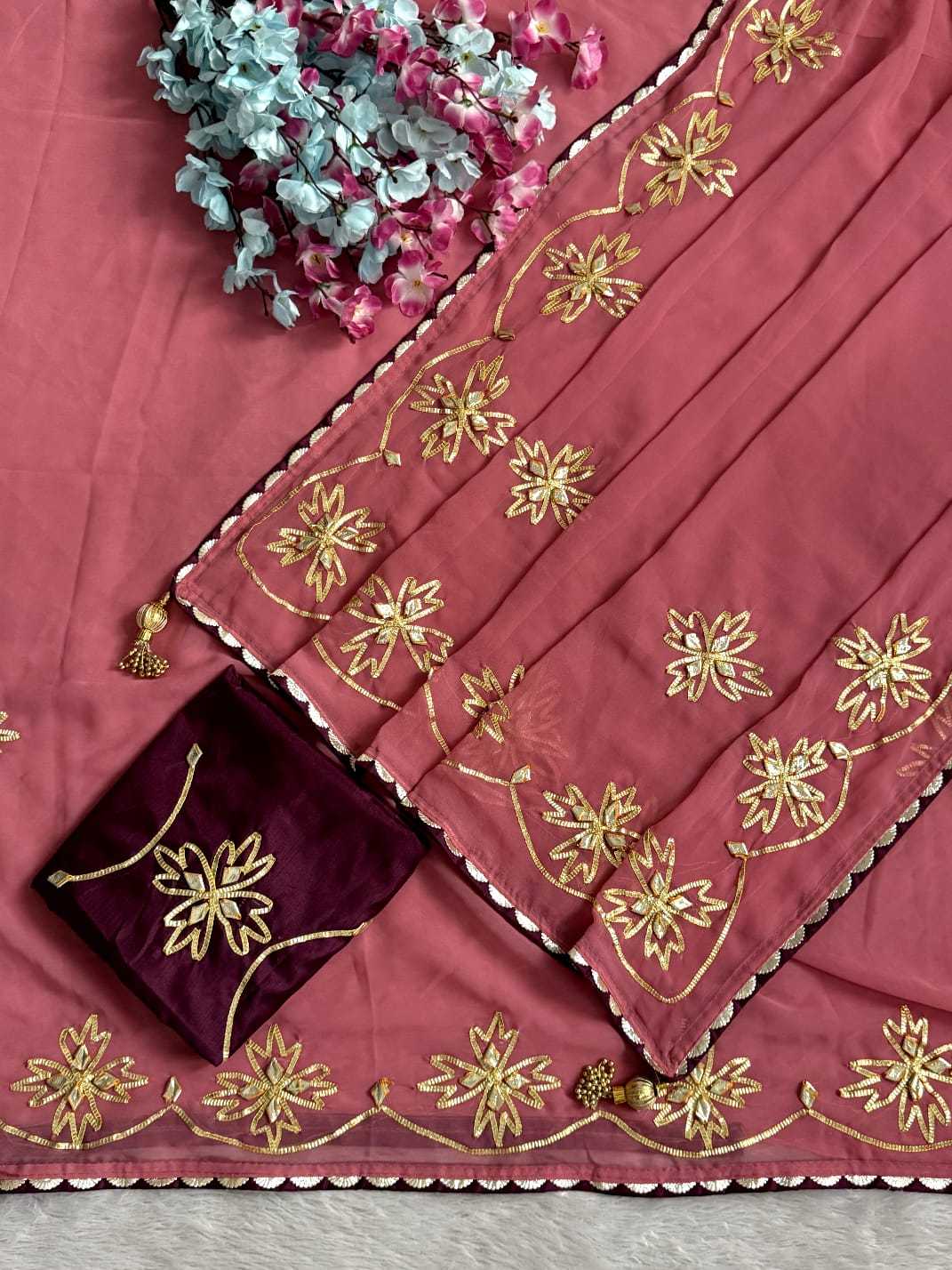 YNF Wholesale Georgette Georgette Sarees KESH514 Ver | Surat Manufacturer