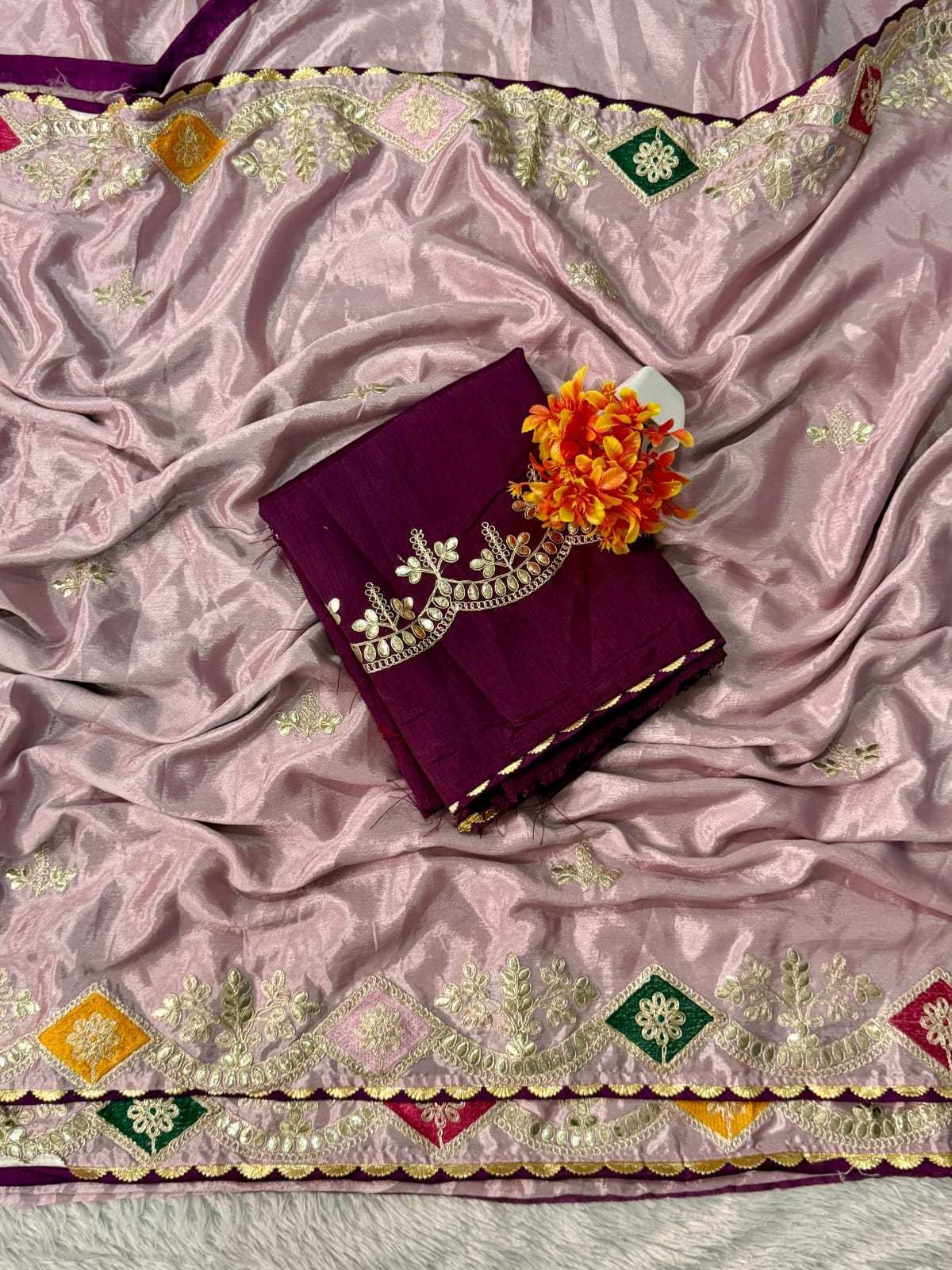 YNF Wholesale Chinon Designer Sarees  | Surat Manufacturer