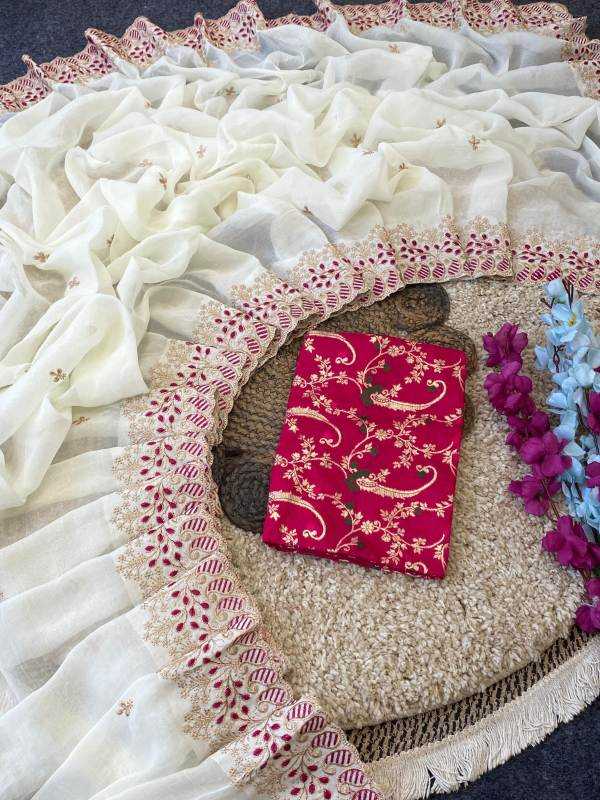 YNF Wholesale Crunchi Embroidered Sarees KESH514 Yashika | Surat Manufacturer