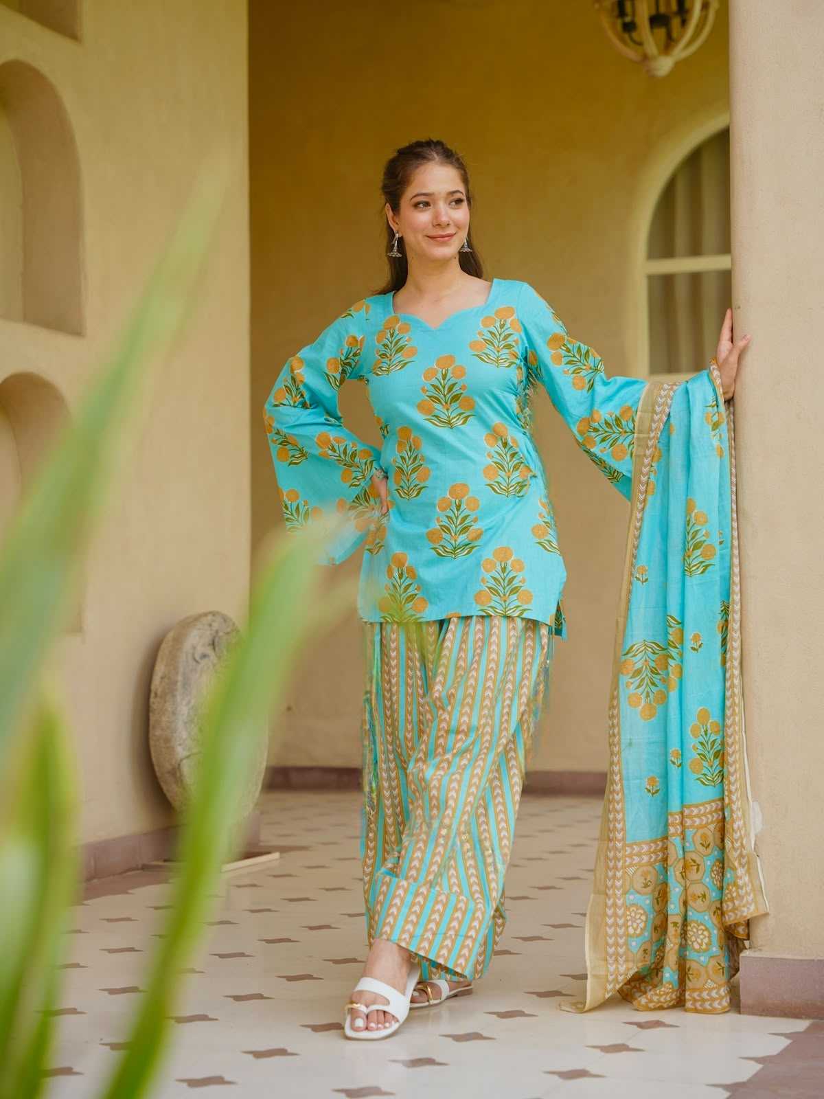 YNF Wholesale Cotton Cambric Printed Suits  | Surat Manufacturer