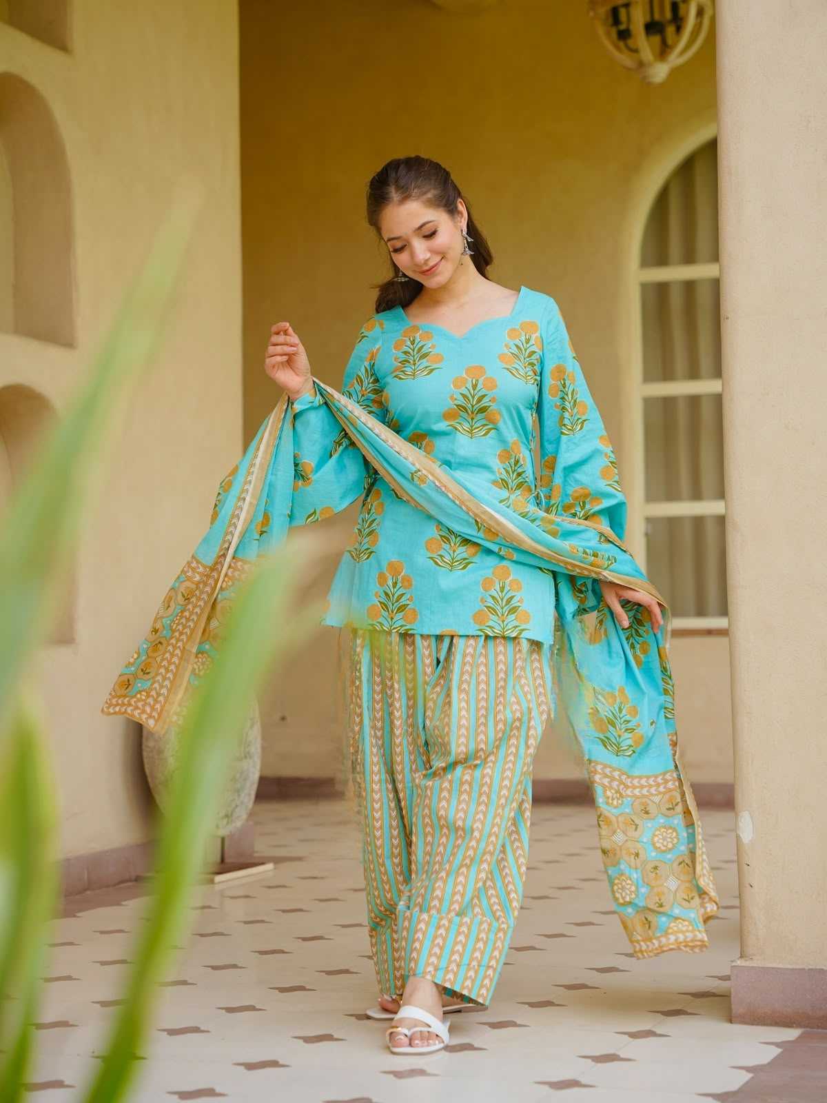 YNF Wholesale Cotton Cambric Printed Suits  | Surat Manufacturer