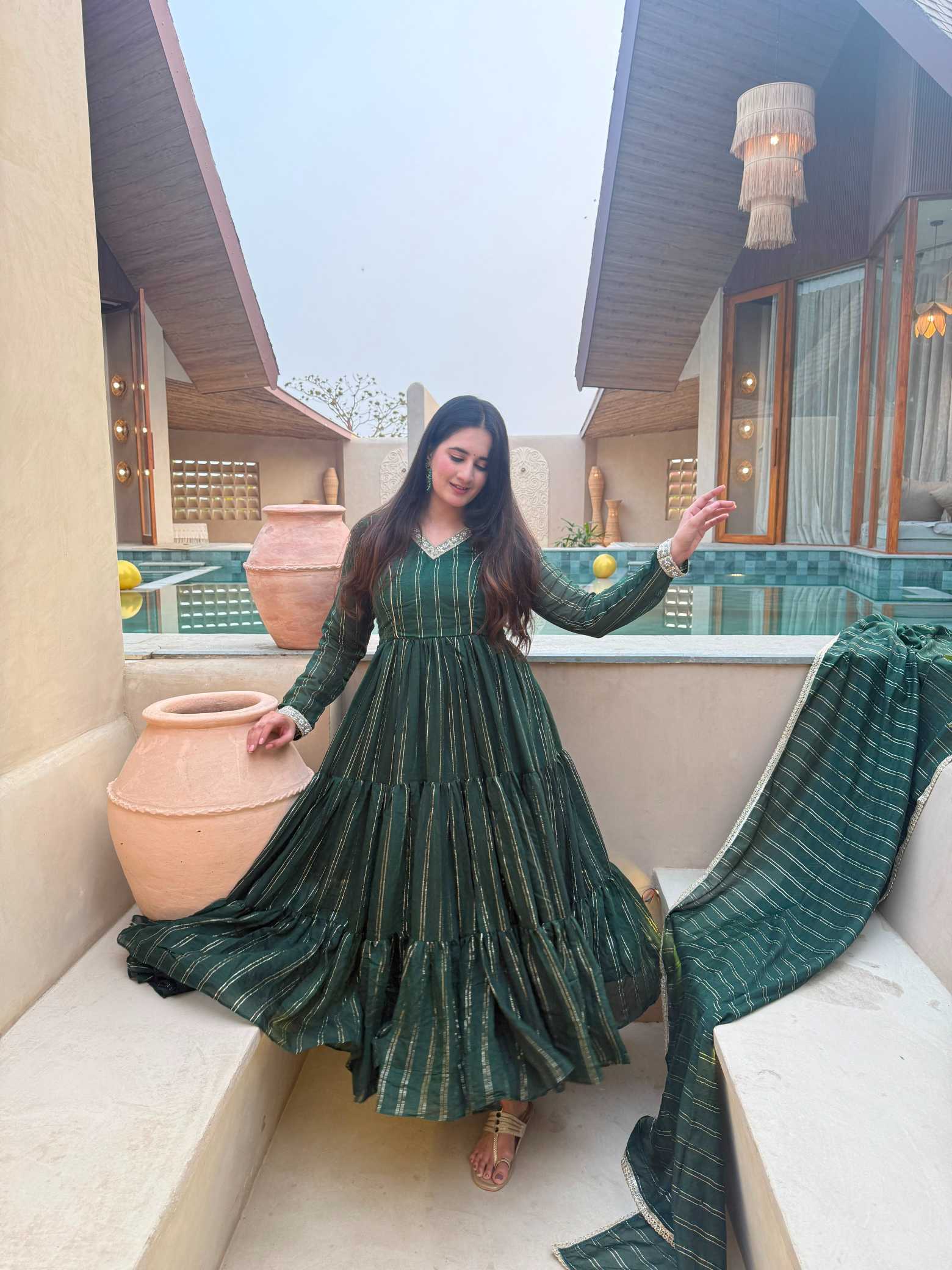 YNF Wholesale Fancy Anarkali Gown  | Surat Manufacturer