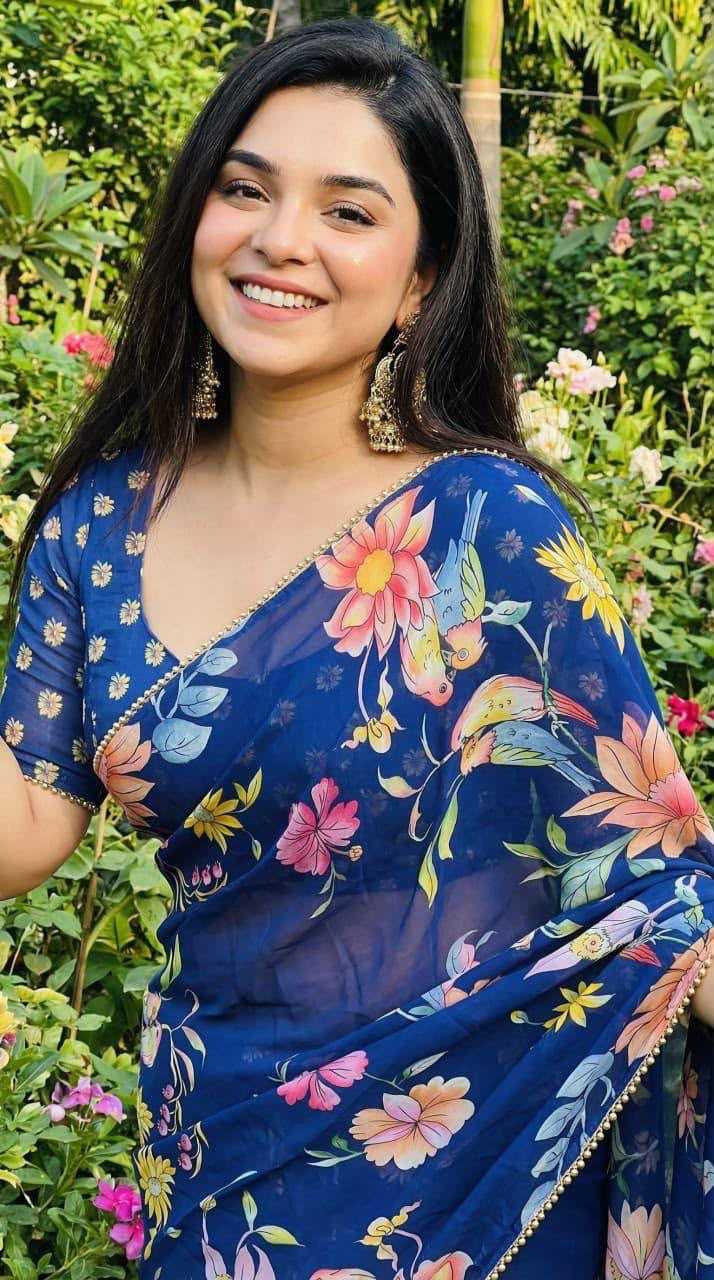 YNF Wholesale Georgette Printed Sarees KESH518 4471 | Surat Manufacturer